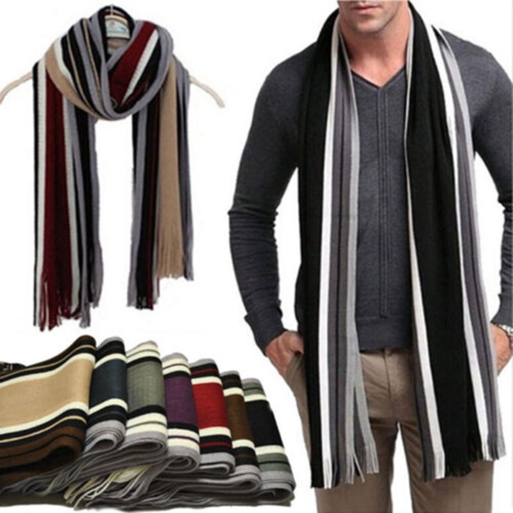 Muffler Men Wool - Syal pria kasmir, syal panjang pria