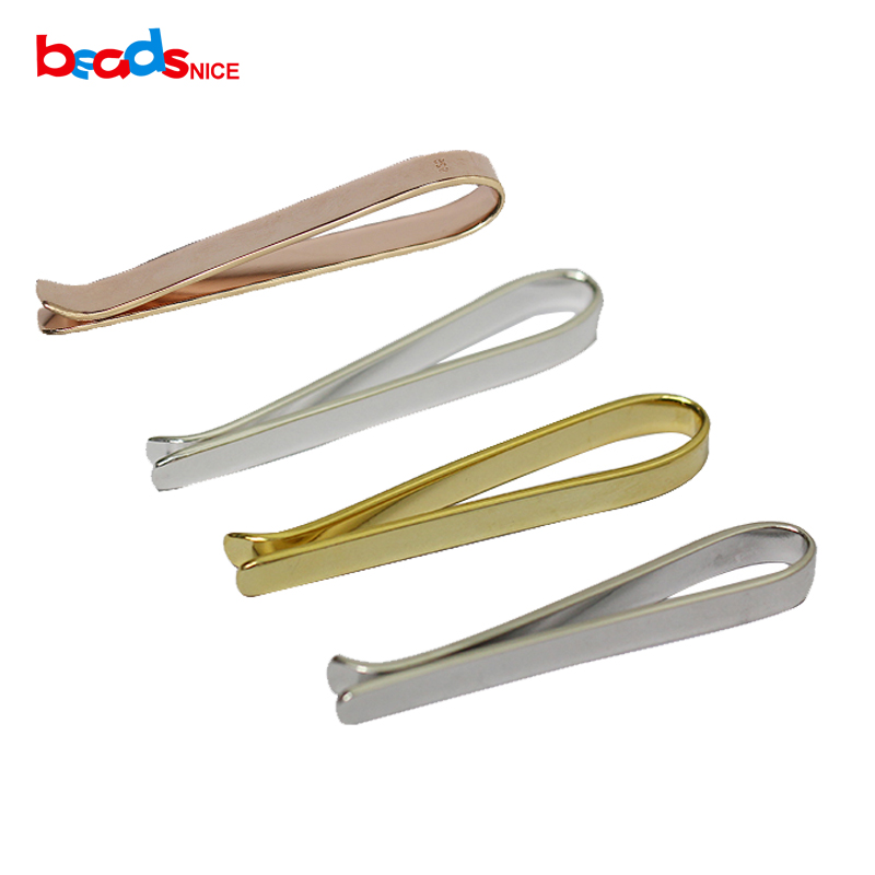 Tie Clip Silver - Beadsnice Murni 925 Sterling Silver Dasi