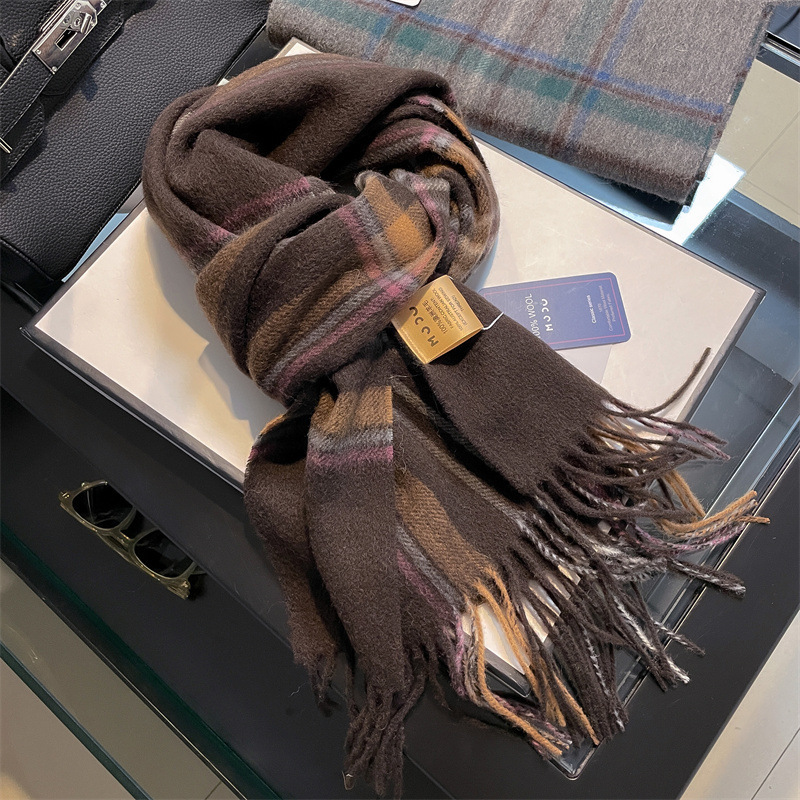 Muffler Men Wool - Syal Pria Wol Murni 100% Berkualitas