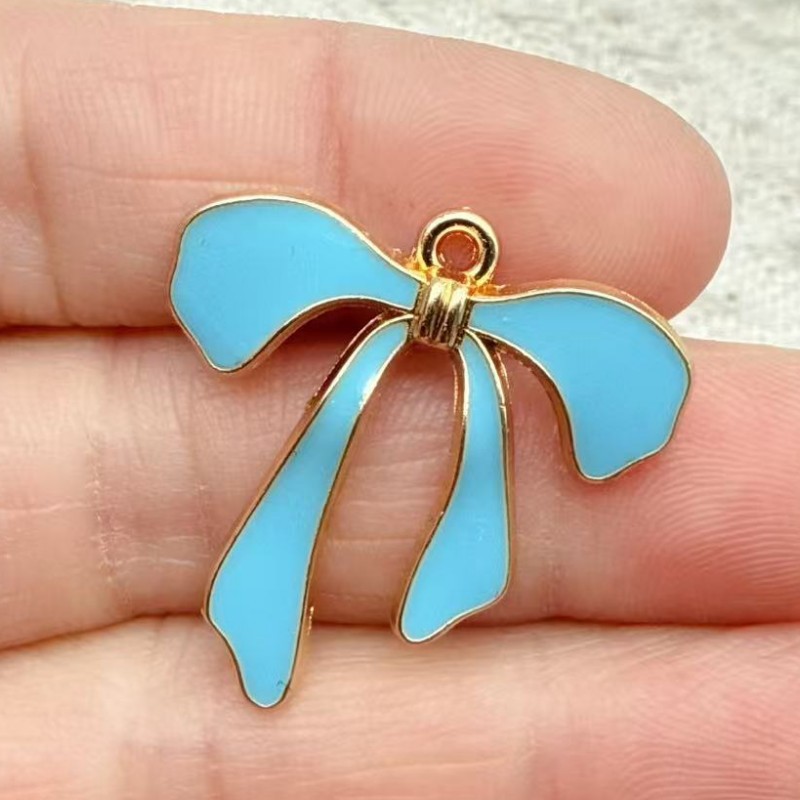 10pcs Liontin Enamel Logam Ben - Bow Tie Pre Tied ulasan dan harga