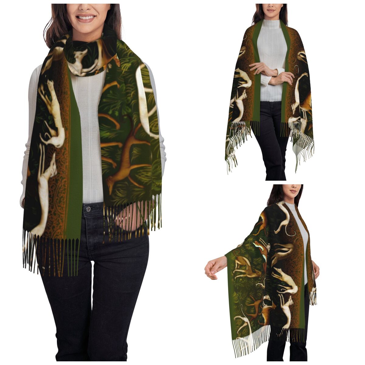 Selendang Greyhound untuk Wani - Pashmina Wrap Large ulasan dan harga