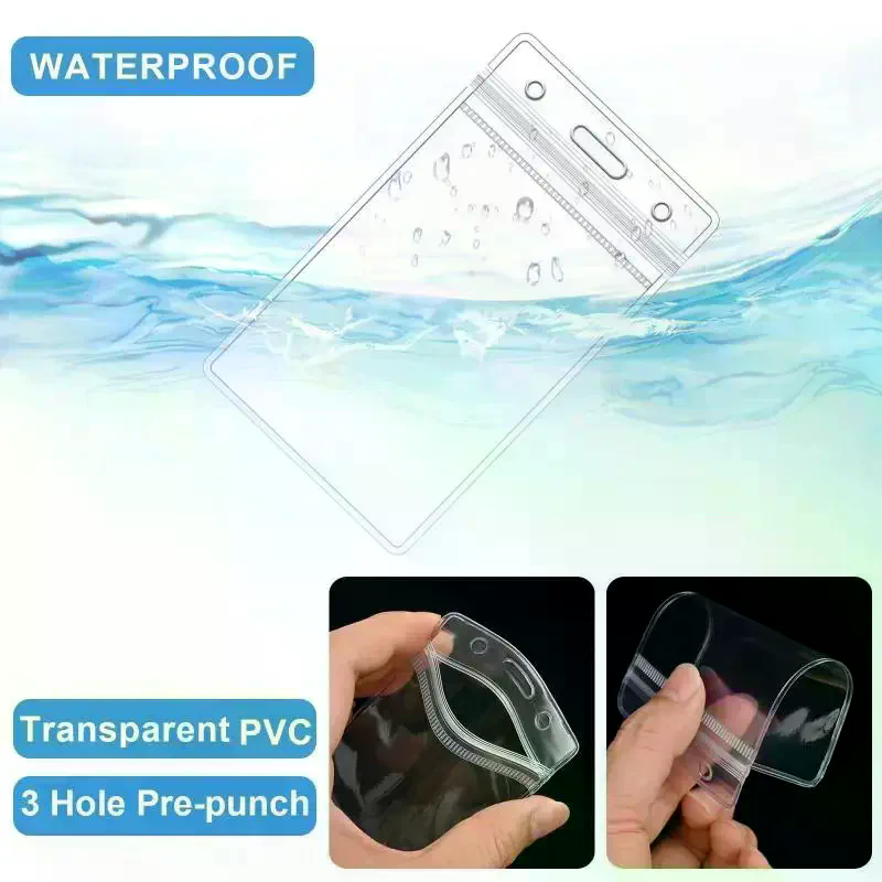 10 Buah Tempat Lencana ID Plas - Lanyard Badge Holder ulasan dan harga