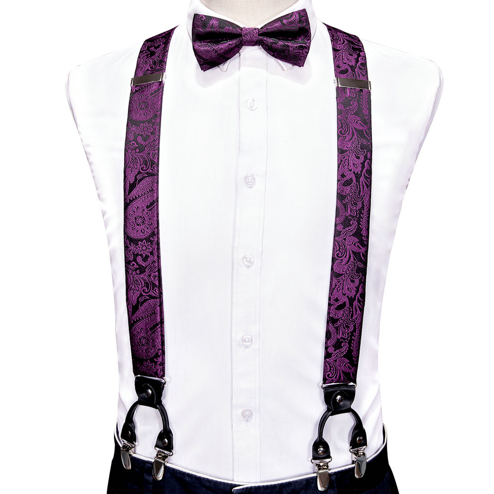 Set Suspender Celana Pria, Das - Bow Tie Pre Tied ulasan dan harga