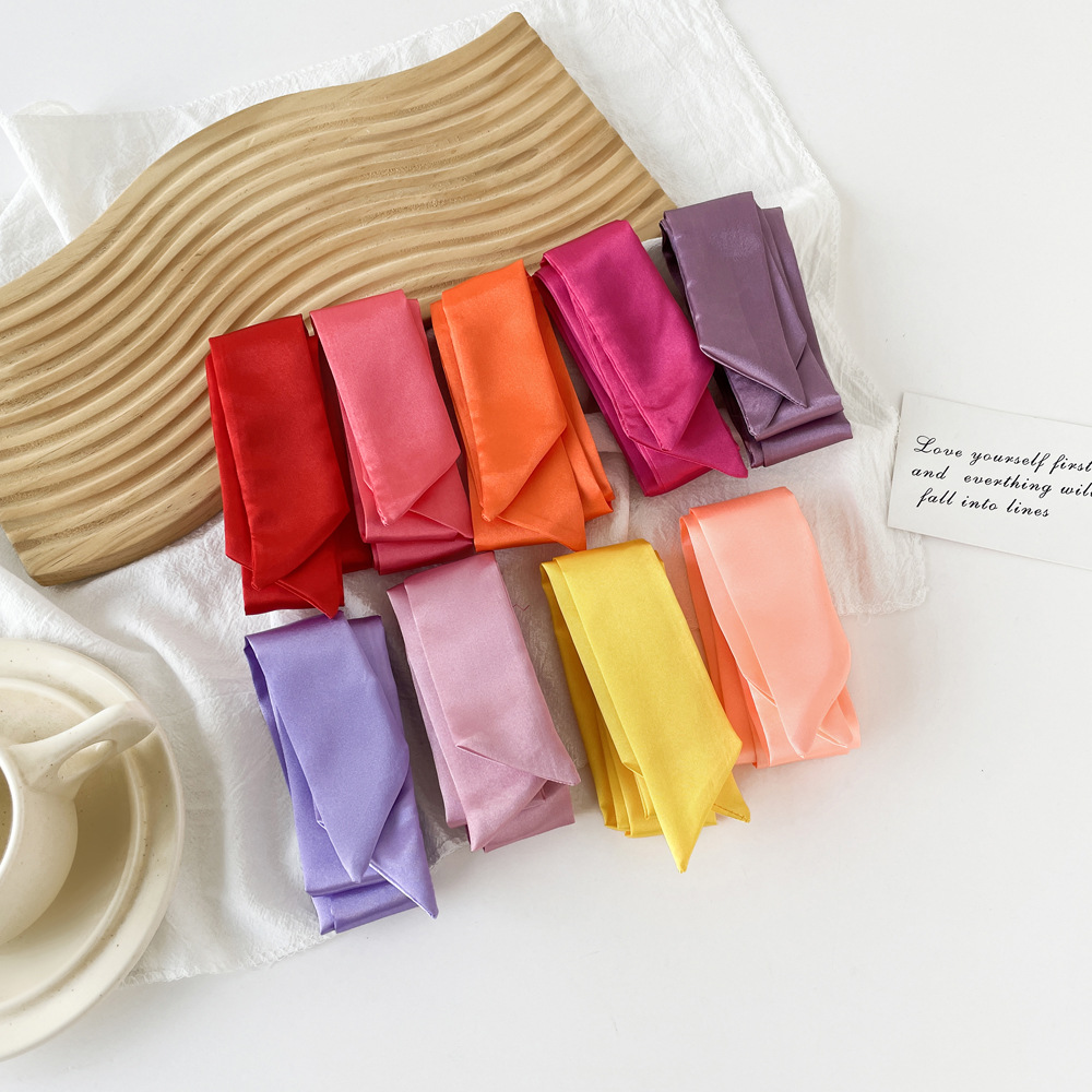 Selendang Satin Warna Solid Ti - Bow Tie Pre Tied ulasan dan harga