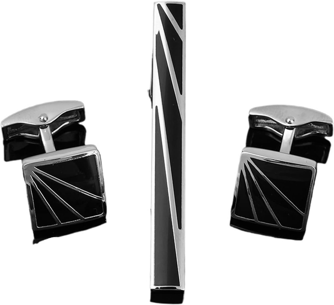 2 Set, Set Dasi Pria, Penjepit - Tie Bar Set Gift ulasan dan harga