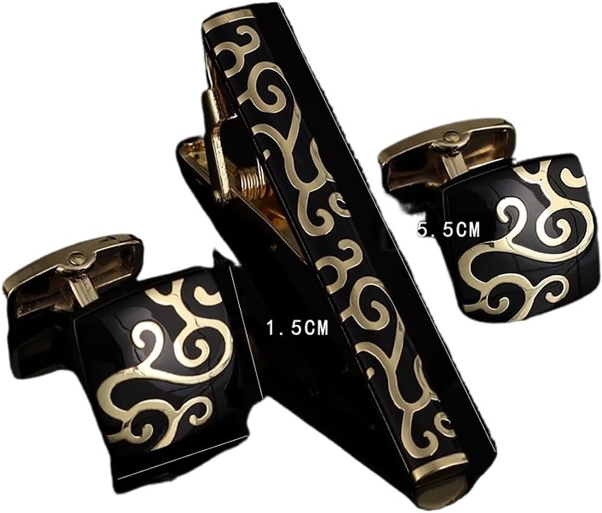 2 Set, Set Dasi Pria, Penjepit - Tie Bar Set Gift ulasan dan harga