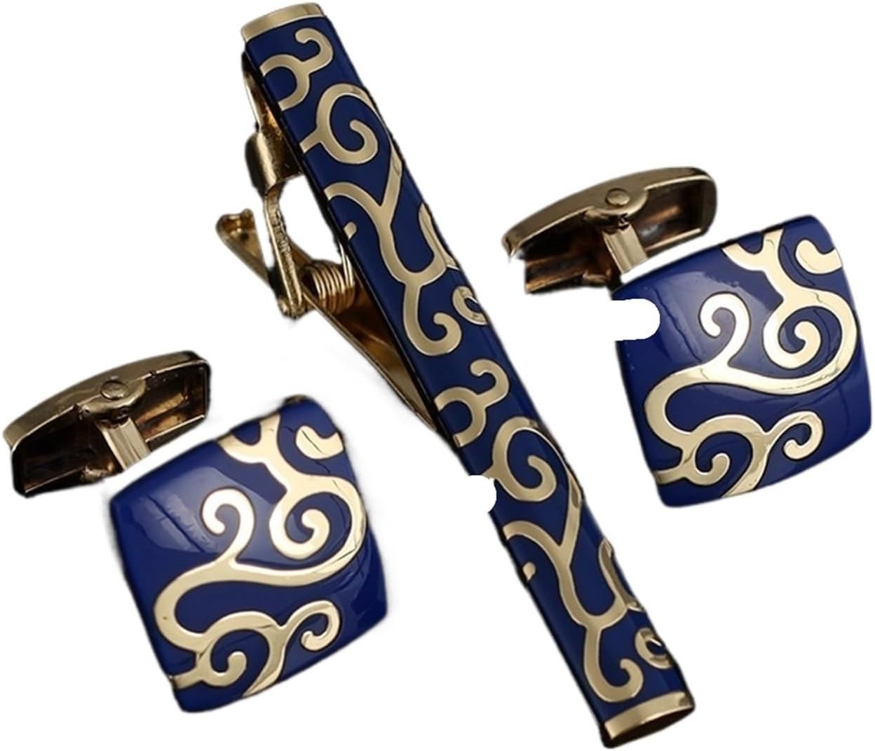 2 Set, Set Dasi Pria, Penjepit - Tie Bar Set Gift ulasan dan harga