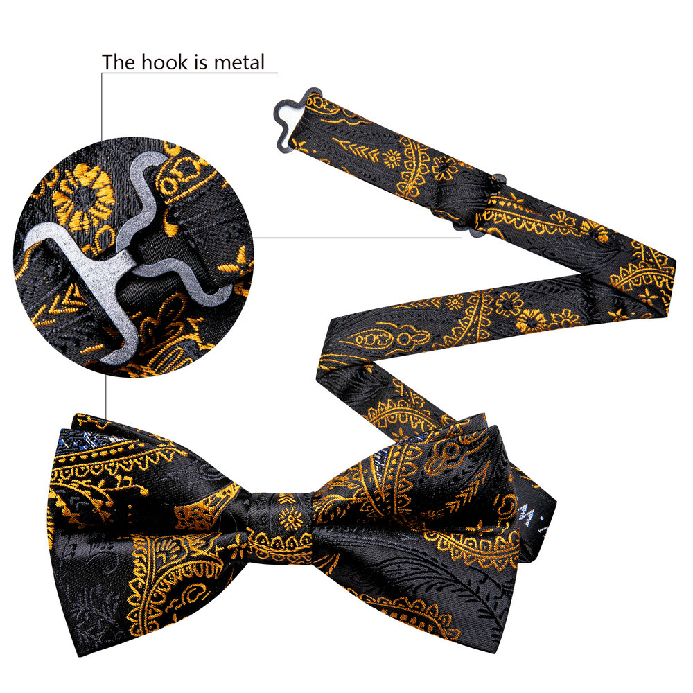 Barry.Wang sutra pria dasi kup - Bow Tie Pre Tied ulasan dan harga