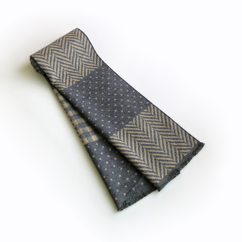 Fashion kasual desain syal ker - Muffler Men Wool ulasan dan harga